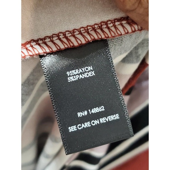 Torrid Women Multicolor Rayon Round Neck Sleeveless Knee Length Dress Small - Picture 8 of 13